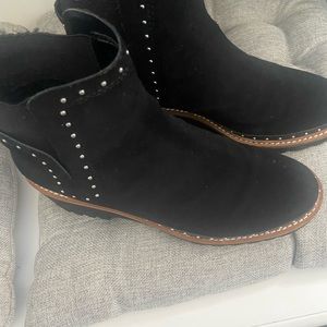 Dolce vita studded suede boots worn twice.